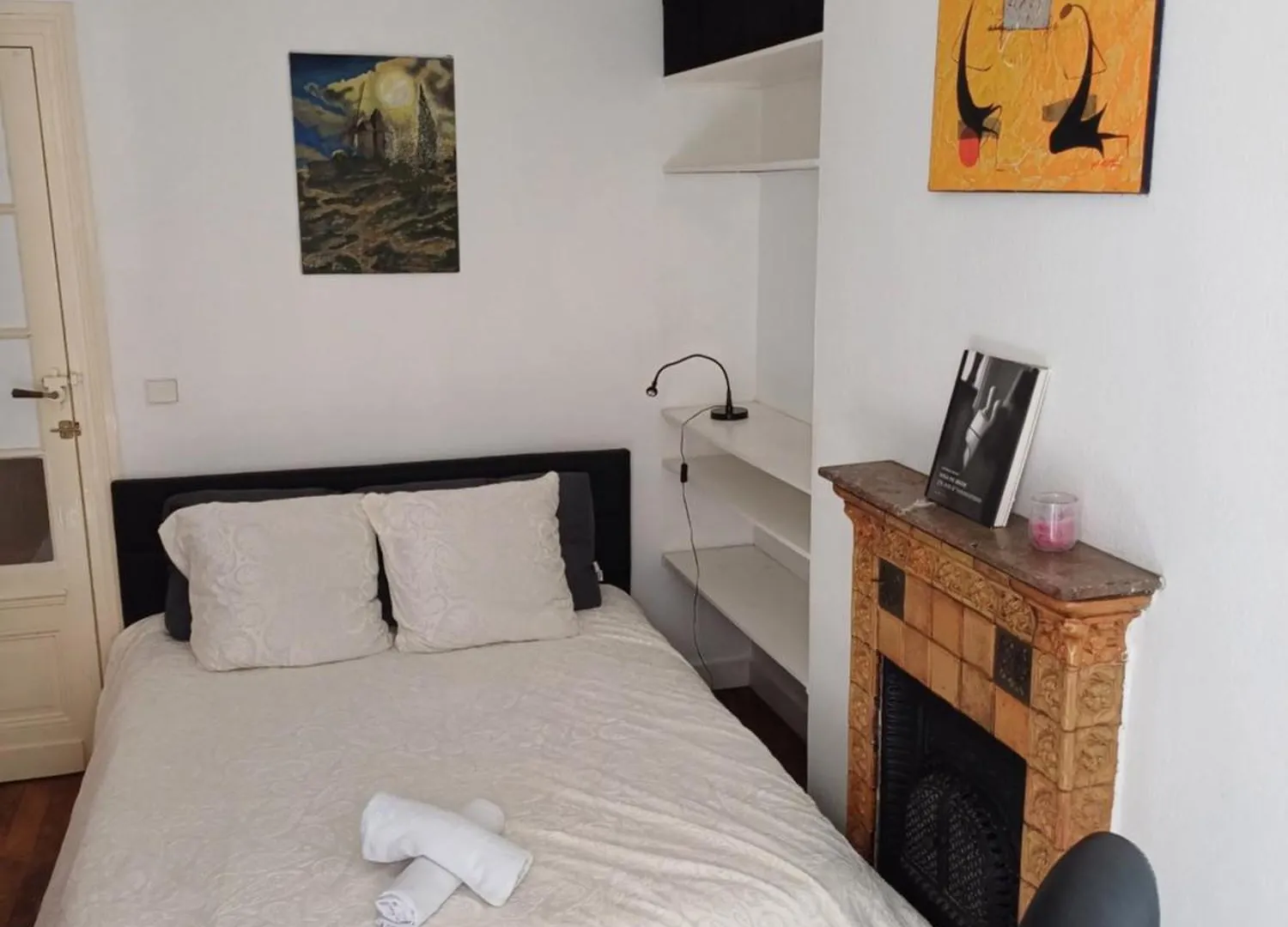 A Calm Double Bedroom In F3 Chez L'Habitant Paris14Eme Parc Montsouris Apartment Paris