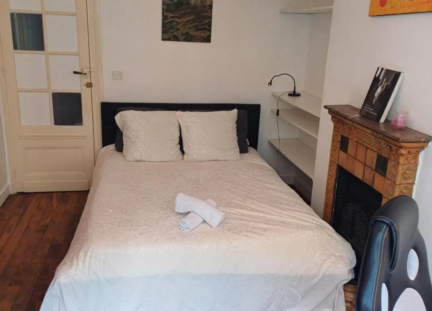 A Calm Double Bedroom In F3 Chez L'Habitant Paris14Eme Parc Montsouris Paris